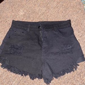 Black shorts